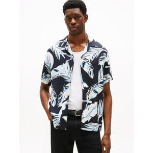 Tommy Hilfiger Lightweight Regular Fit Tropical Short Sleeve Shirt